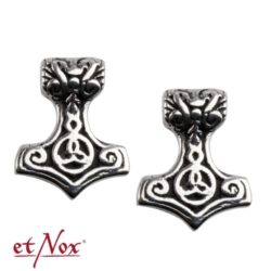 Edelstahl-Ohrstecker "Thors Hammer"