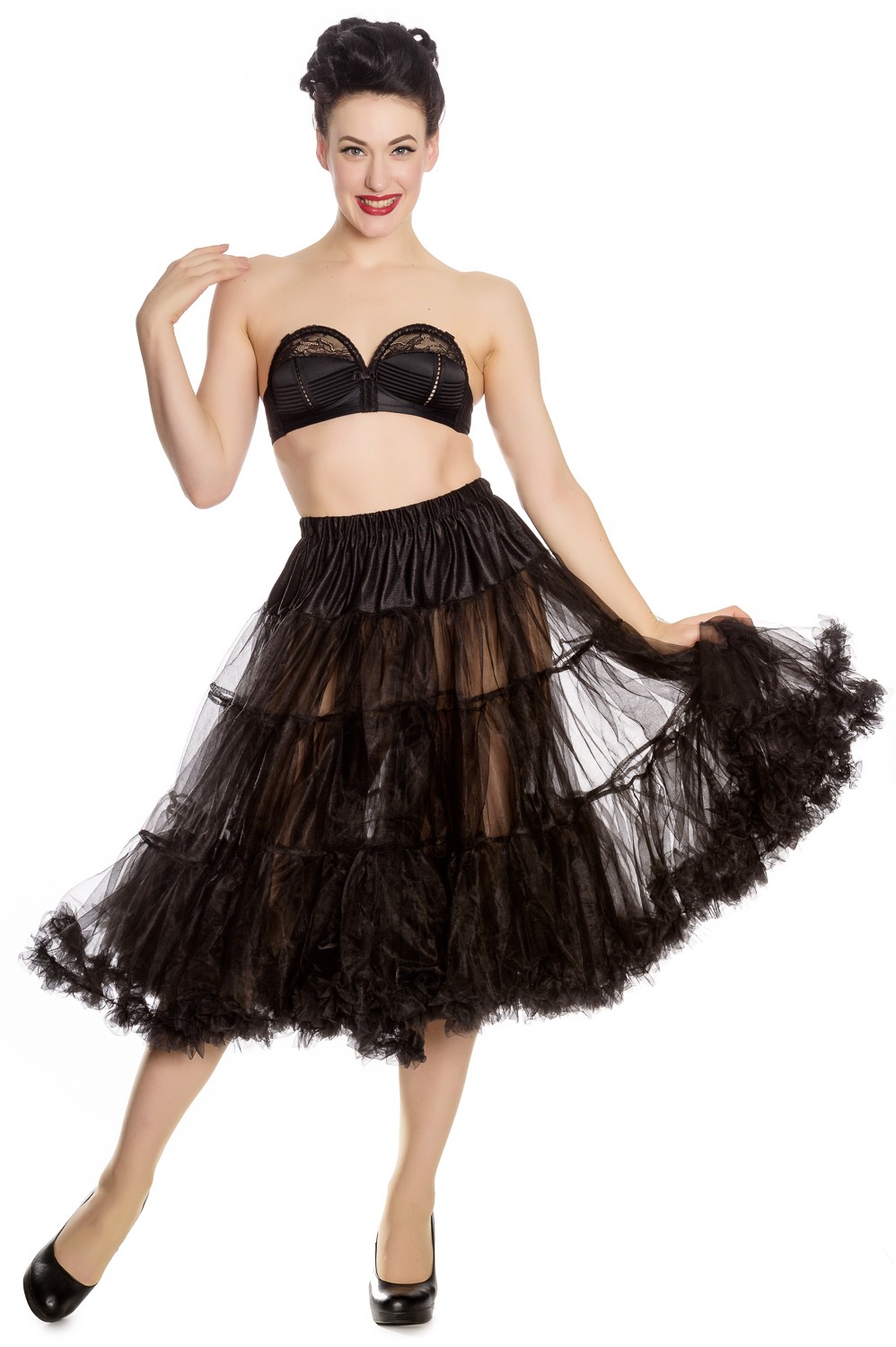 Petticoat, schwarz – Bild 2
