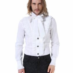 Rüschenhemd "Victorian Style", creme