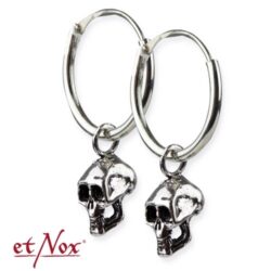 Silberohrring "Skull" (Stückpreis)