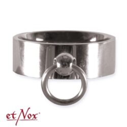 Ring „Story of O“, Edelstahl 8 mm