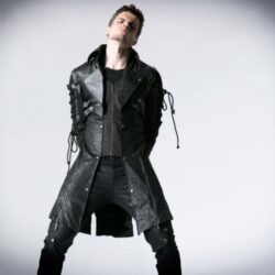 Gehrock "Apokalypse Black" von Punk Rave