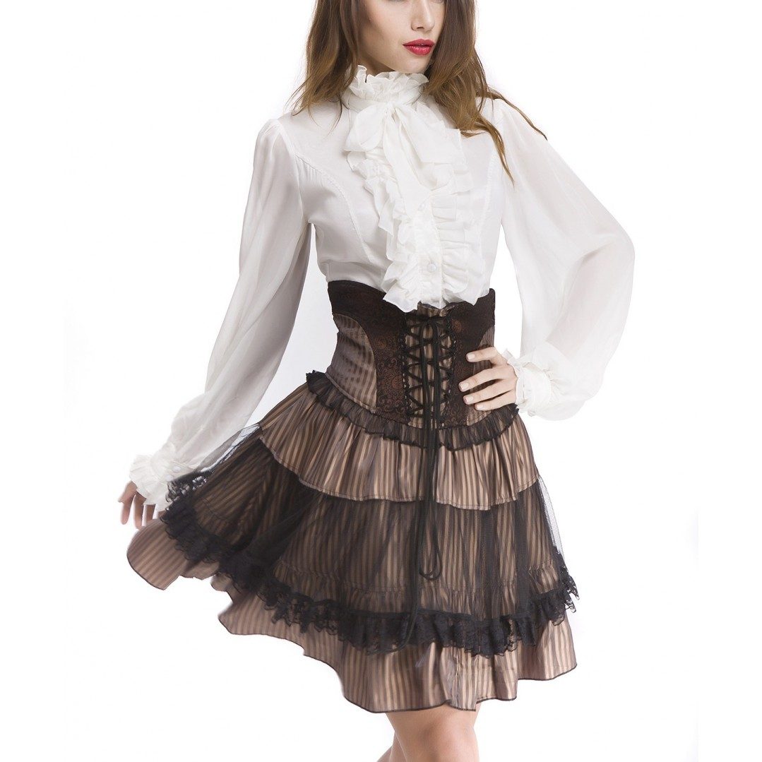 Miederrock "Steampunk"