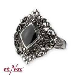 Silberring "Black Marcasite"