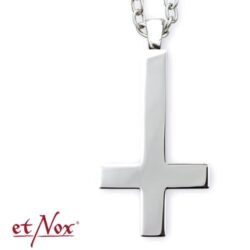 Edelstahlanhänger "Big Cross", upside down