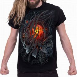 T-Shirt „Steampunk-Skull“