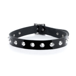 Spitznieten-Lackchoker