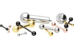 Barbell, Chirurgenstahl