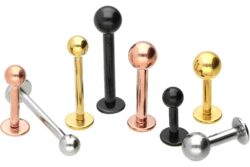 Labret, Chirurgenstahl