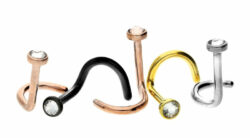 Nasenstecker "Kristall", Chirurgenstahl