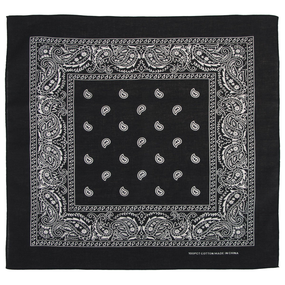 Bandana, schwarz/weiß