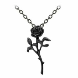 Halskette "The Romance of the Black Rose"