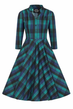 Louisa Check Swing Dress