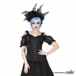 Black Butterfly Top