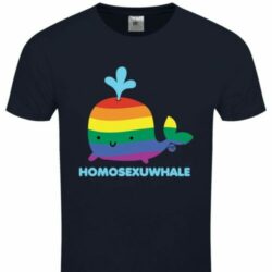 Unisex T-Shirt "Homosexuwhale"