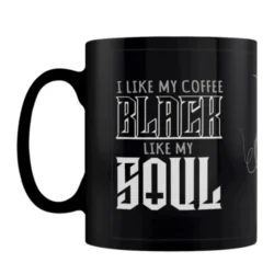 Creepy Style Tasse "Black Like My Soul"