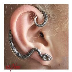 etNox Designer-Ohrring "Schlange", rechts