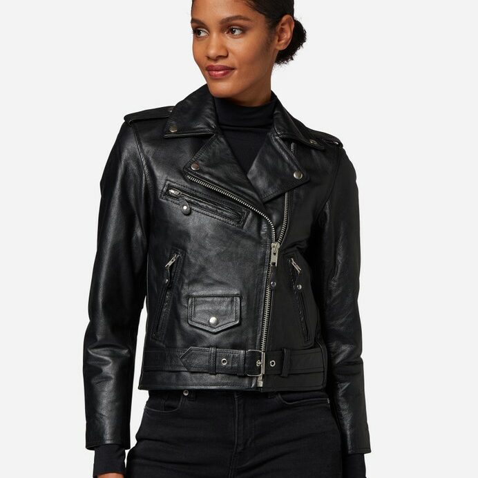Biker-Lederjacke, Ladies