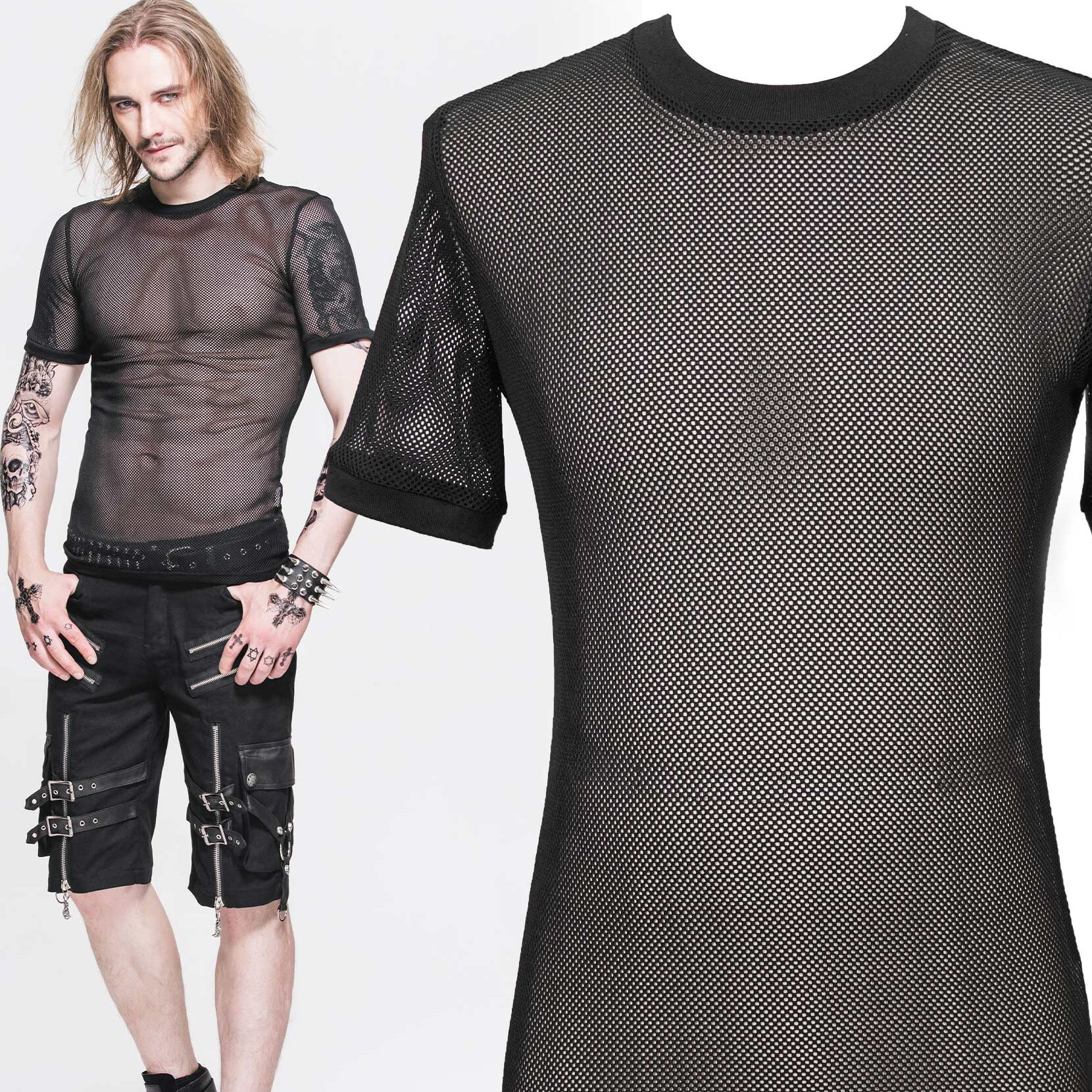 Agonize Netz T-Shirt