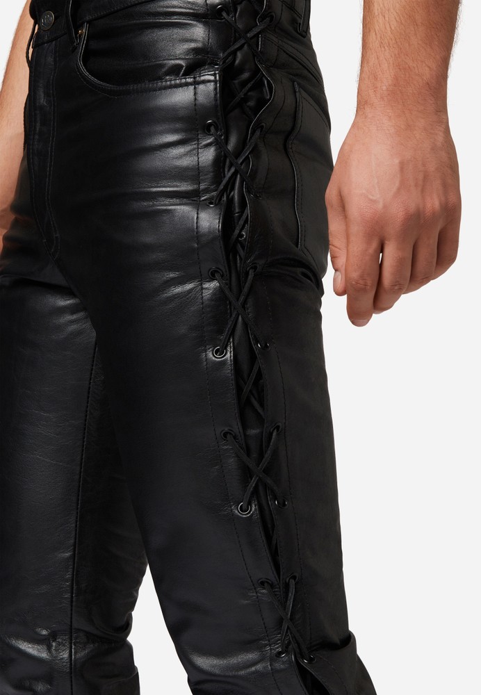 Lederhose, geschnürt – Bild 3