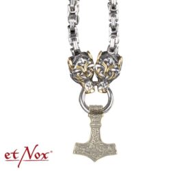 Keltische Wolfs-Kette, zweifarbig