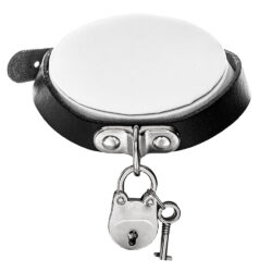 Lederchoker mit Schloß