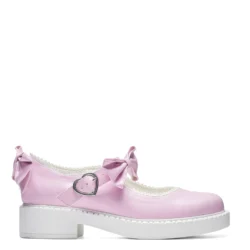 Fairy Lace Mary Janes - baby pink