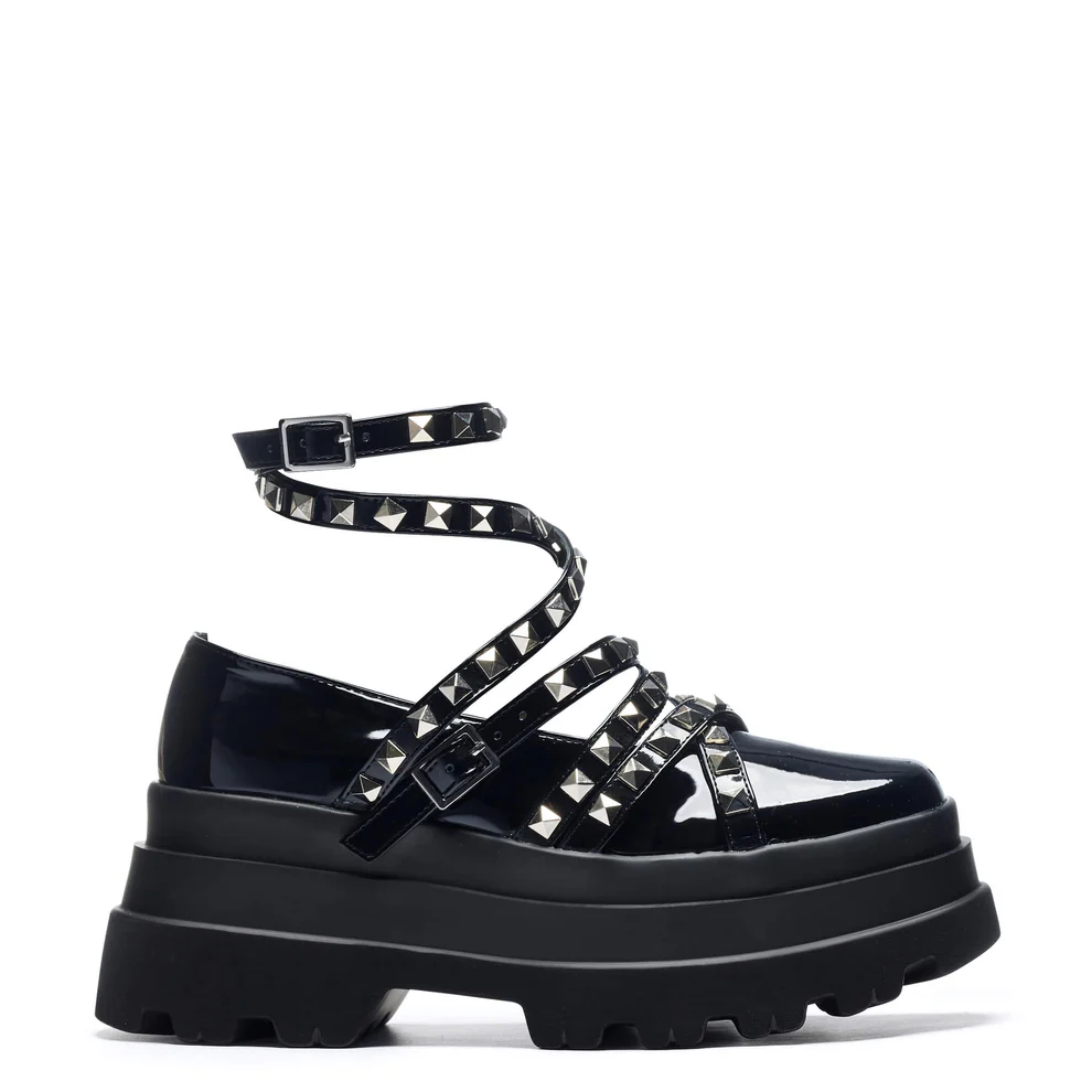Sima Studded Platform Shoes