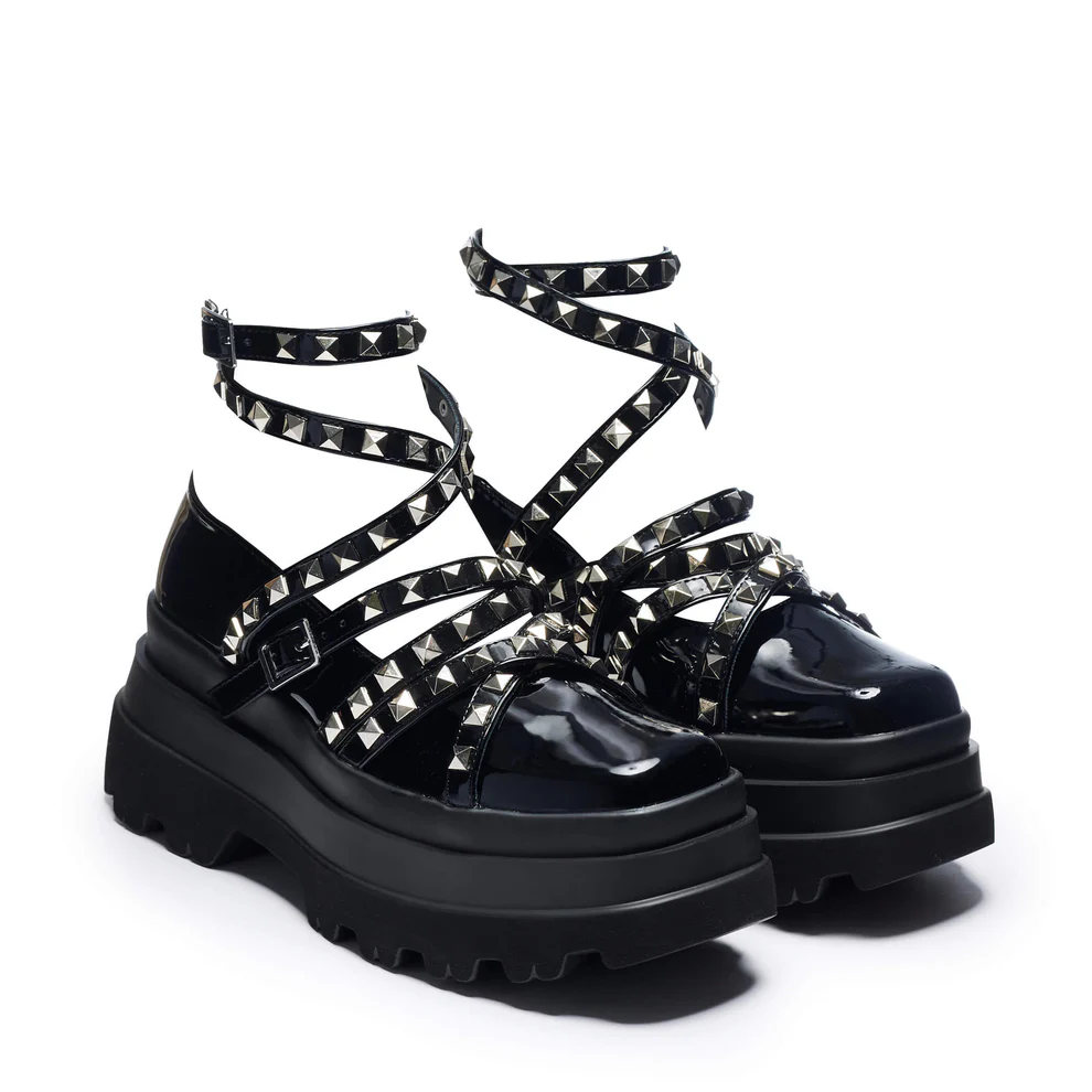 Sima Studded Platform Shoes – Bild 2