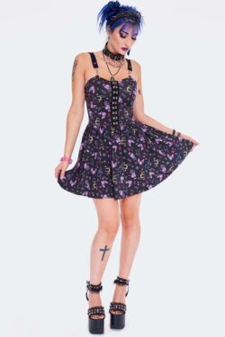 Ditsy Ouija Minidress
