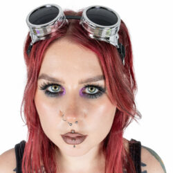 Goggle, silver