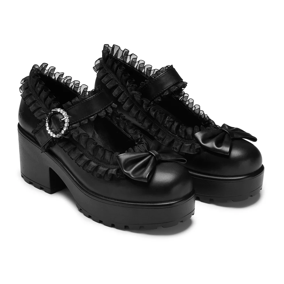 Tira Ruffle Mary Janes