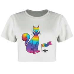 Crop-Top Purrpride