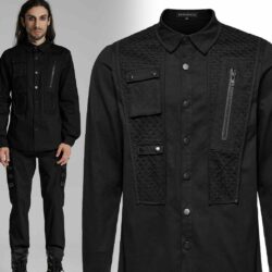 Techwear Hemd von PunkRave