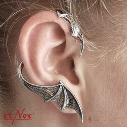 et Nox Designer-Ohrring "Fledermaus", rechts
