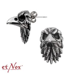 etNox Ohrstecker "Rabe"