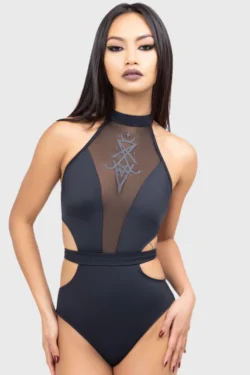 Grave Dive Swimsuit von Killstar