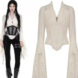 Fairy Core Bluse
