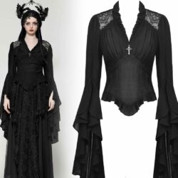 Gothic Maiden Bluse