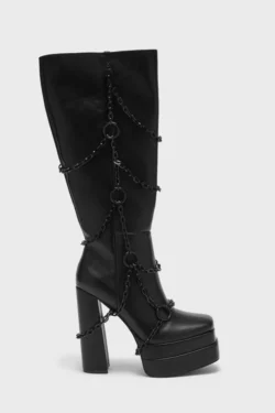 Gloomed and Doomed Boots von Killstar