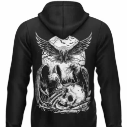 Kapuzen-Jacke "Crows"
