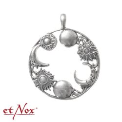 Silberanhänger "Suns & Moon"