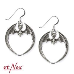 Silberohrringe "Fledermaus"