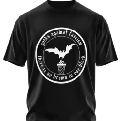 T-Shirt "Goth against Fascism"