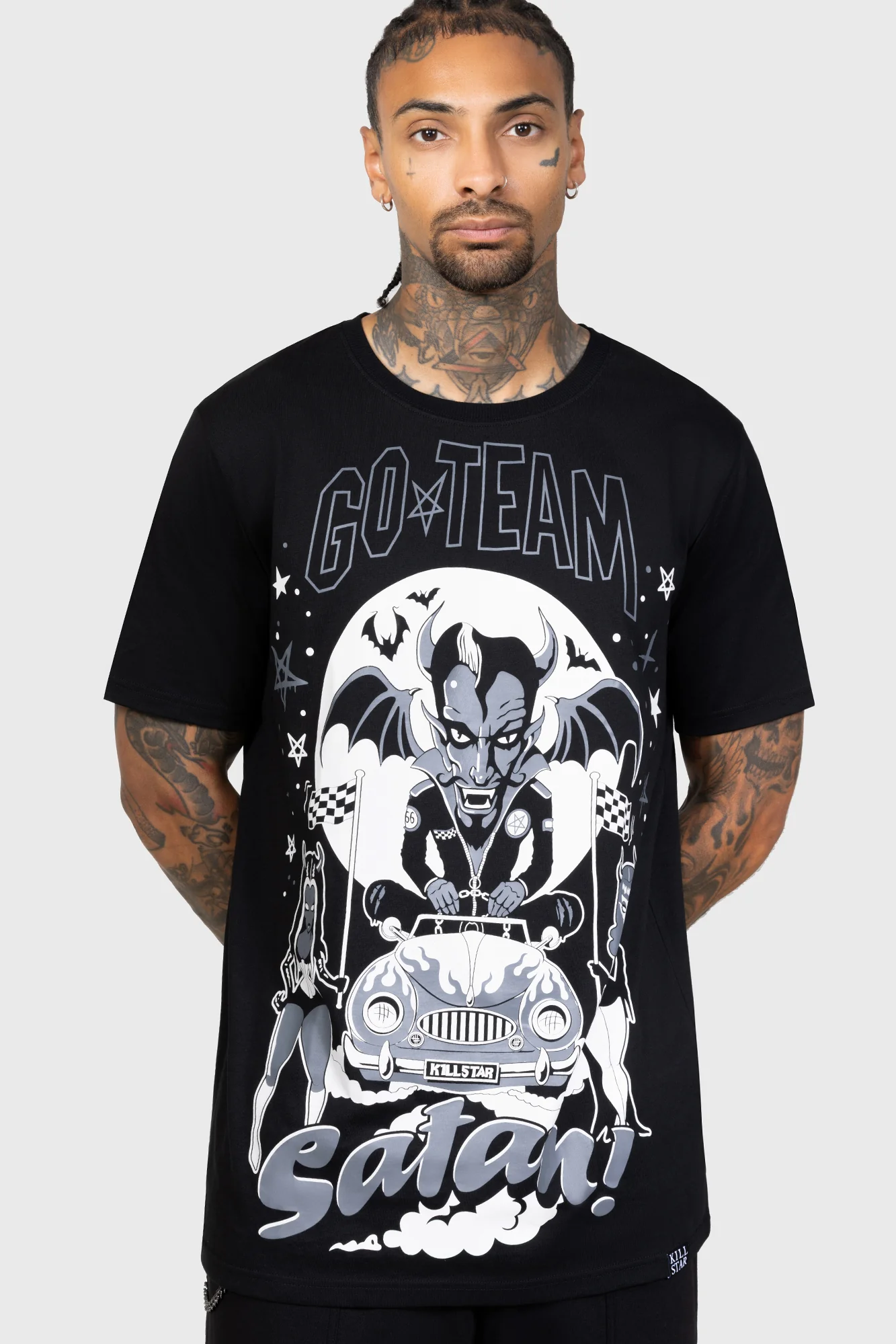 T-Shirt "Go Team Satan" von Killstar