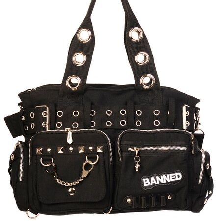 Sweet Revenge Handtasche "Handcuff", black