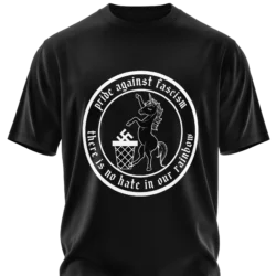 T-Shirt "Pride against Fascism"