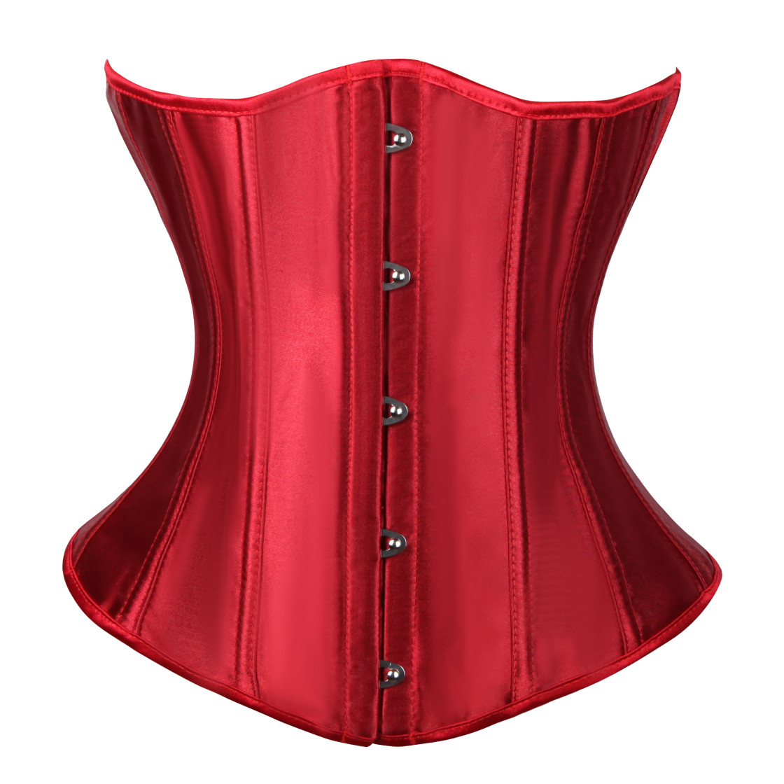 Softe Unterbrust-Corsage, rot