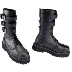 10-Loch Plateau-Rangerboot mit Schnallen