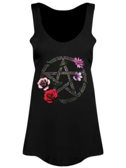 Longtop "Floral Pentagramm"